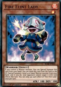 Fire Flint Lady - Battles of Legend: Armageddon - YuGiOh card