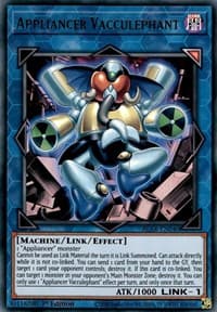 Appliancer Vacculephant - Battles of Legend: Armageddon - YuGiOh card