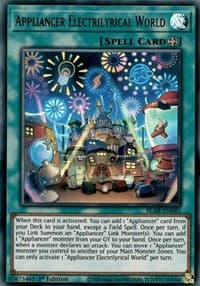 Appliancer Electrilyrical World - Battles of Legend: Armageddon - YuGiOh card