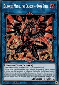 Darkness Metal, the Dragon of Dark Steel - Battles of Legend: Armageddon - YuGiOh card