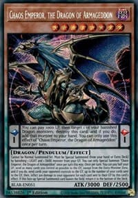 Chaos Emperor, the Dragon of Armageddon - Battles of Legend: Armageddon - YuGiOh card