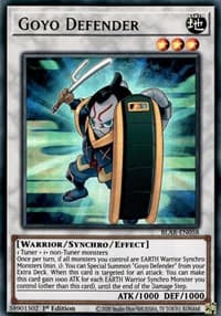 Goyo Defender - Battles of Legend: Armageddon - YuGiOh card