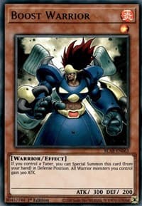 Boost Warrior - Battles of Legend: Armageddon - YuGiOh card