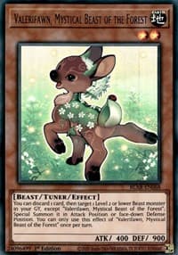 Valerifawn, Mystical Beast of the Forest - Battles of Legend: Armageddon - YuGiOh card