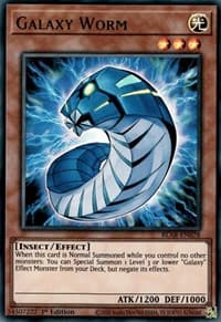 Galaxy Worm - Battles of Legend: Armageddon - YuGiOh card