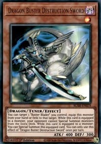 Dragon Buster Destruction Sword - Battles of Legend: Armageddon - YuGiOh card