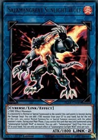 Salamangreat Sunlight Wolf - Battles of Legend: Armageddon - YuGiOh card