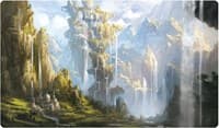 Rubber Playmat - Veiled Kingdoms - Oasis - Legion Premium Supplies Playmats - Playmats card