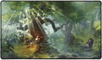 Rubber Playmat - Velinov Forest - Legion Premium Supplies Playmats - Playmats card