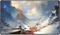 Rubber Playmat - Velinov Mountain - Legion Premium Supplies Playmats - Playmats card