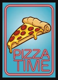 Double Matte Art Sleeve - Pizza Time (50-Pack) - Legion Premium Supplies Card Sleeves - Card Sleeves card