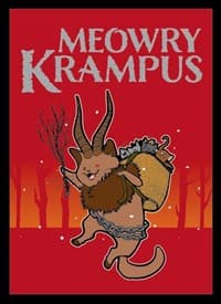 Double Matte Art Sleeve - Krampus (50-Pack) - Legion Premium Supplies Card Sleeves - Card Sleeves card