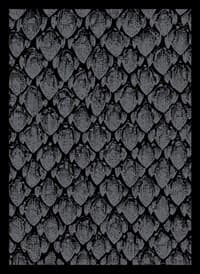 Double Matte Sleeve - Dragonhide - Black (50-Pack) - Legion Premium Supplies Card Sleeves - Card Sleeves card