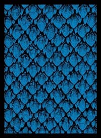 Double Matte Sleeve - Dragonhide - Blue (50-Pack) - Legion Premium Supplies Card Sleeves - Card Sleeves card