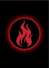 Double Matte Art Sleeve - Absolute Iconic Fire (50-Pack) - Legion Premium Supplies Card Sleeves - Card Sleeves card
