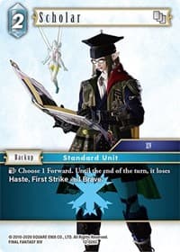 Scholar (XIV) - Opus XII - Final Fantasy TCG card