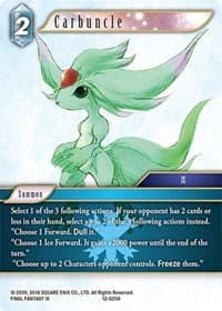 Carbuncle - Opus XII - Final Fantasy TCG card