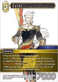 Galuf - Opus XII - Final Fantasy TCG card