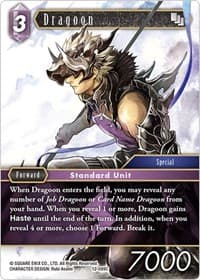 Dragoon - Opus XII - Final Fantasy TCG card