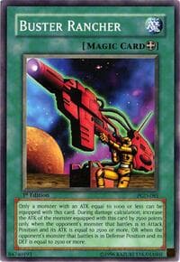 Buster Rancher - Pharaonic Guardian - YuGiOh card