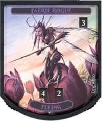 Relic Tokens: Relentless Collection - Faerie Rogue (Flying) - Ultra Pro Tokens - Life Counters card