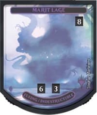 Relic Tokens: Relentless Collection - Marit Lage (Flying/Indestructible) - Ultra Pro Tokens - Life Counters card