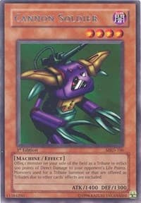 Cannon Soldier - Metal Raiders - YuGiOh card