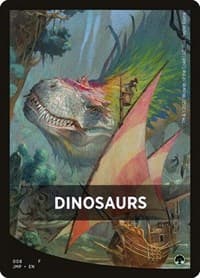 Dinosaurs Theme Card - Jumpstart - Magic: The Gathering card