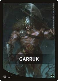 Garruk Theme Card - Jumpstart - Magic: The Gathering card