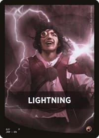 Lightning Theme Card - Jumpstart - Magic: The Gathering card