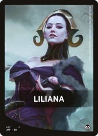 Liliana Theme Card - Jumpstart - Magic: The Gathering card