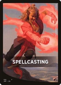 Spellcasting Theme Card - Jumpstart - Magic: The Gathering card