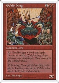 Goblin King - Fifth Edition - Magic: The Gathering card