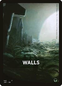 Walls Theme Card - Jumpstart - Magic: The Gathering card