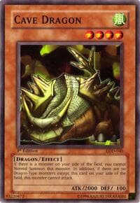 Cave Dragon - Legacy of Darkness - YuGiOh card