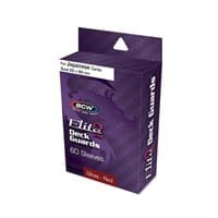 BCW Elite2 Deck Guards - Glossy Small - 60ct. Box (Red) (Classic) - BCW Card Sleeves - Card Sleeves card