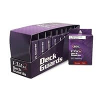 BCW Elite2 Deck Guards - Glossy Small - Shelf Display (Red) (Classic) - BCW Card Sleeves - Card Sleeves card