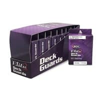 BCW Elite2 Deck Guards - Glossy Small - Shelf Display (White) (Classic) - BCW Card Sleeves - Card Sleeves card