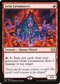 Grim Lavamancer - Double Masters - Magic: The Gathering card