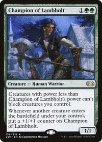 Champion of Lambholt - Double Masters - Magic: The Gathering card