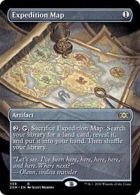 Expedition Map (Borderless) - Double Masters - Magic: The Gathering card