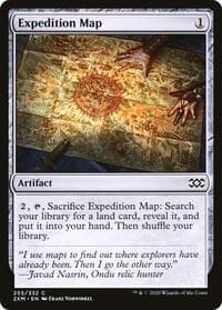 Expedition Map - Double Masters - Magic: The Gathering card