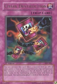 Chain Destruction - Pharaoh's Servant - YuGiOh card
