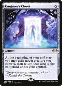 Conjurer's Closet - Double Masters - Magic: The Gathering card