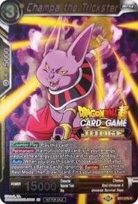 Champa the Trickster - Judge Promotion Cards - Dragon Ball Super: Masters card