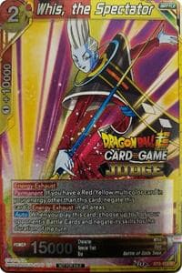 Whis, the Spectator - Judge Promotion Cards - Dragon Ball Super: Masters card