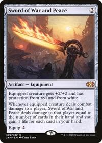Sword of War and Peace - Double Masters - Magic: The Gathering card