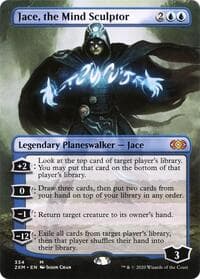 Jace, the Mind Sculptor (Borderless) - Double Masters - Magic: The Gathering card