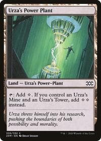 Urza's Power Plant - Double Masters - Magic: The Gathering card