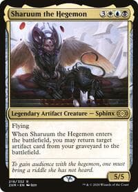 Sharuum the Hegemon - Double Masters - Magic: The Gathering card